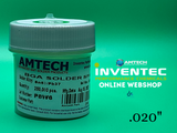 AMTECH Solder Spheres Sn63/Pb37 .020"