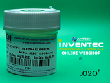 AMTECH Solder Spheres Sn63/Pb37 .020"